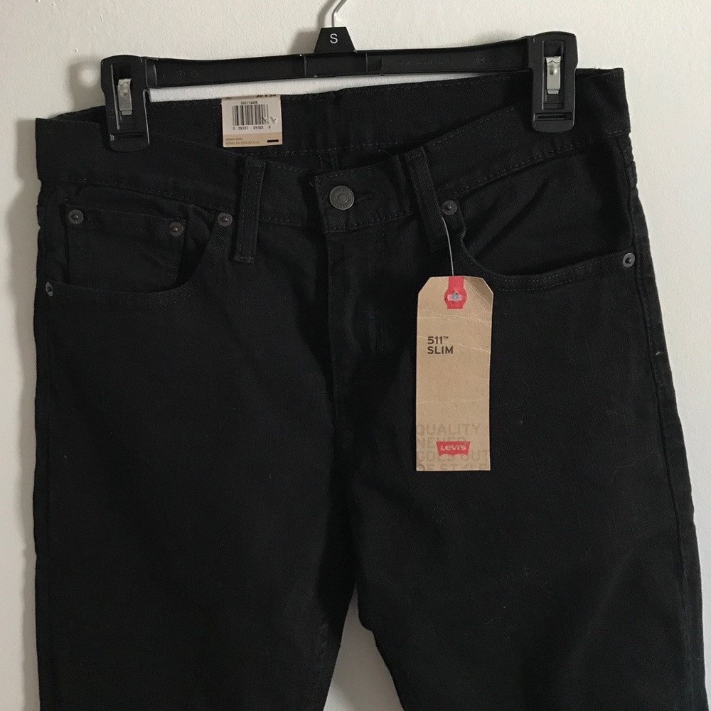 Levi 511 Slim black jeans